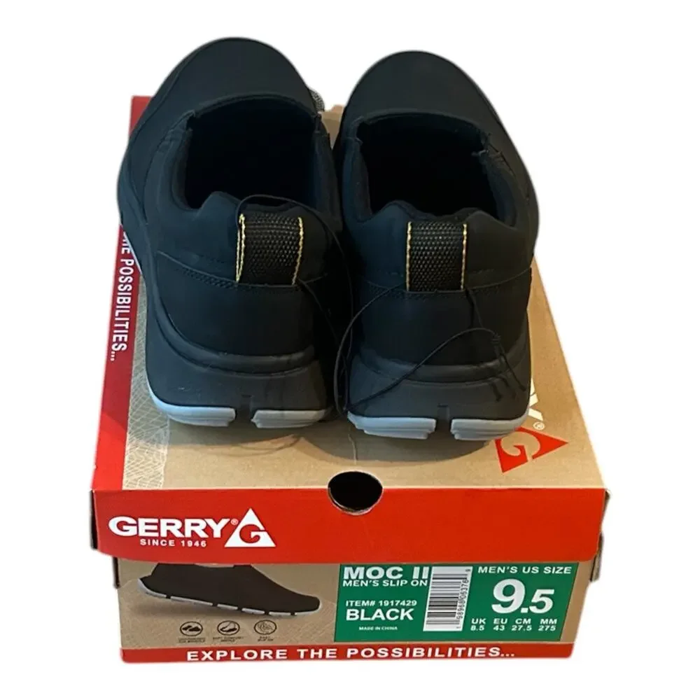 Gerry Men's Moc II Shoe Black Size 9.5